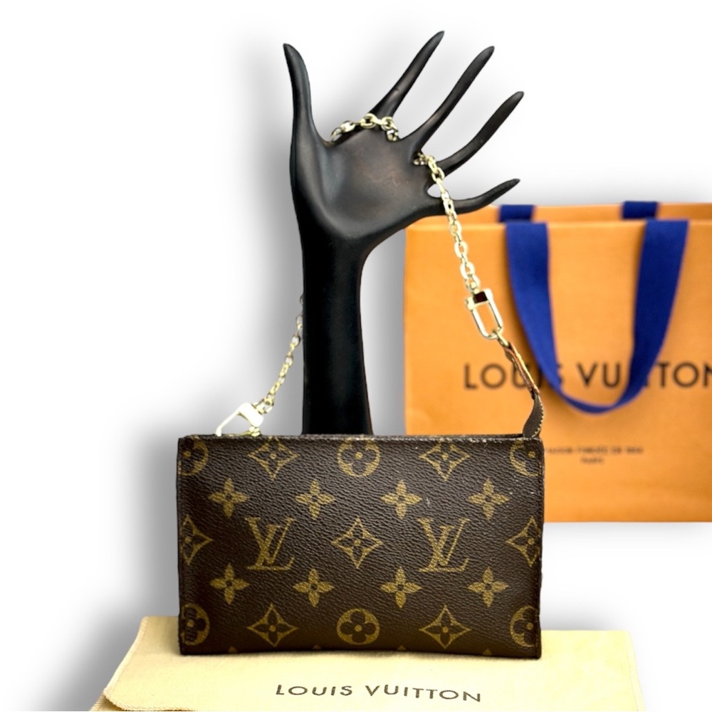 ❌SOLD❌ 💕CUTE💕 Louis Vuitton Mini Monogram Bucket Pochette - Picture 2 of 14